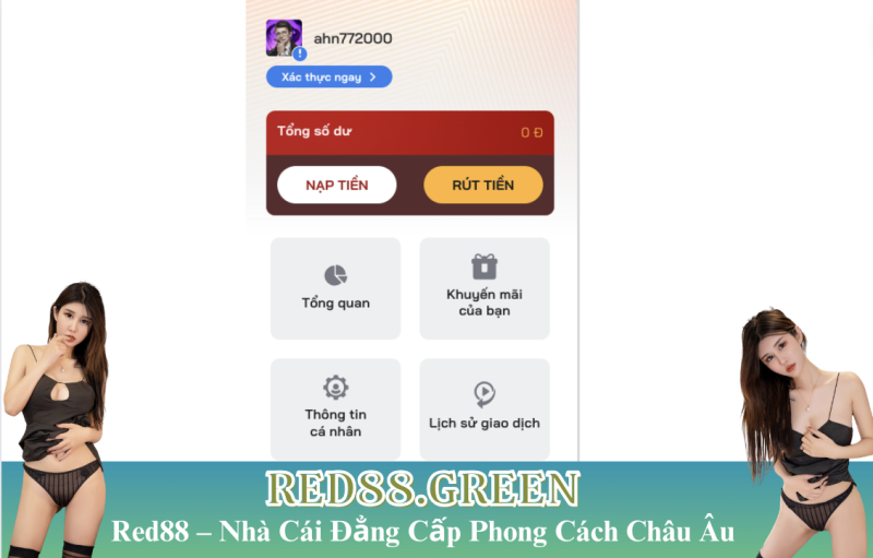 Ưu điểm khi nạp tiền Red88