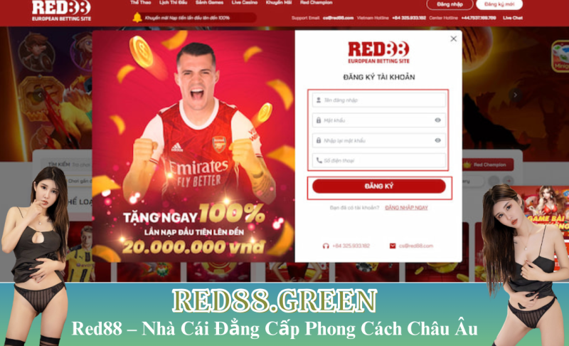 cách đăng ký red88